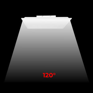 Plafón de techo LED Backlight - 60x60cm - 36W - CCT + RGB IC - Con mando a distancia (20)