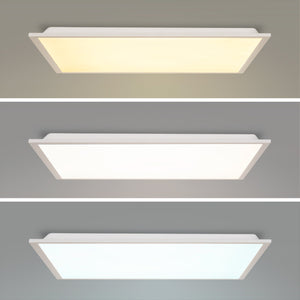 Plafón de techo LED Backlight - 60x60cm - 36W - CCT + RGB IC - Con mando a distancia (16)