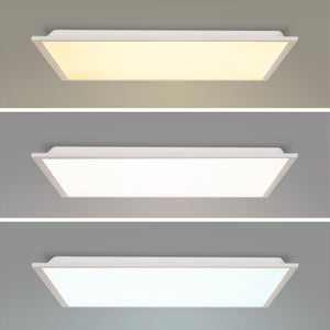 Plafón de techo LED Backlight - 60x60cm - 36W - CCT + RGB IC - Con mando a distancia (16)