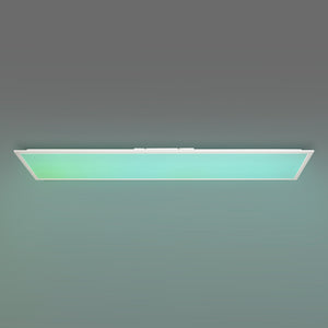 Plafón de techo LED Backlight - 120x30cm - 36W - CCT + RGB IC - Con mando a distancia (7)