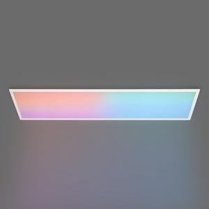 Plafón de techo LED Backlight - 120x30cm - 36W - CCT + RGB IC - Con mando a distancia - Barcelona Led-