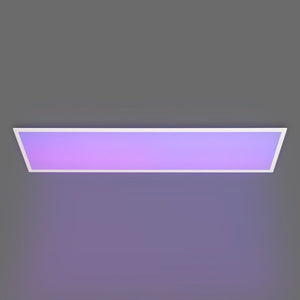 Plafón de techo LED Backlight - 120x30cm - 36W - CCT + RGB IC - Con mando a distancia - Barcelona Led-