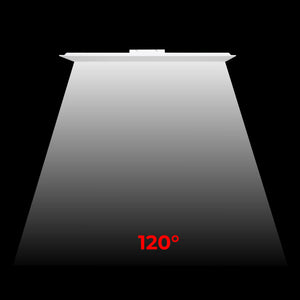 Plafón de techo LED Backlight - 120x30cm - 36W - CCT + RGB IC - Con mando a distancia (19)