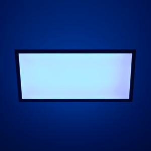 Plafón de techo LED Backlight - 60x30cm - 22W - CCT + 2RGB - Retroiluminado (10)