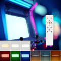 LED Backlight Ceiling Light - 60x30cm - 22W - CCT + 2RGB - Backlit 2