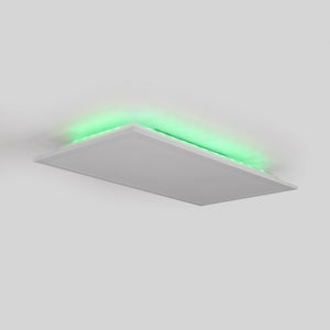 Plafón de techo LED Backlight - 60x30cm - 22W - CCT + 2RGB - Retroiluminado (17)