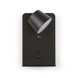 Aplique de pared para lectura "BASKOP" - Puerto USB + USB-C - 6W - Barcelona Led-Decoración
