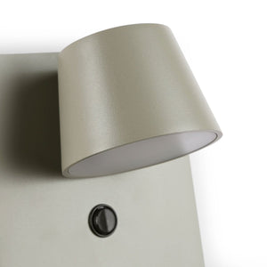 Aplique de pared para lectura "BASKOP" - Puerto USB + USB-C - 6W - Barcelona Led-Decoración