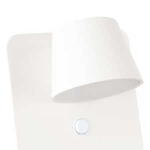 Aplique de pared para lectura "BASKOP" - Puerto USB + USB-C - 6W - Barcelona Led-Decoración