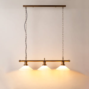 Lámpara colgante vintage "BANQUERO" - 3 x E27 - Barcelona Led-Decoración