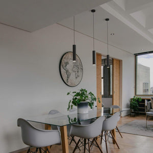 Lámpara colgante minimalista "Bila 300" - GU10 - Barcelona Led-Decoración