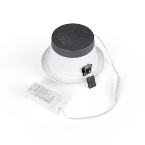 Downlight LED IP44 potencia ajustable 10W/15W/20W - CCT - 100lm/W - Corte Ø 150mm - Barcelona Led-