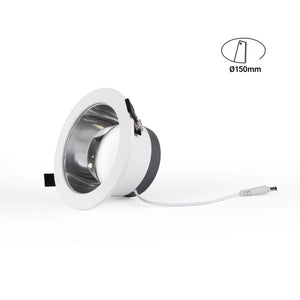 Downlight LED IP44 potencia ajustable 10W/15W/20W - CCT - 100lm/W - Corte Ø 150mm (18)