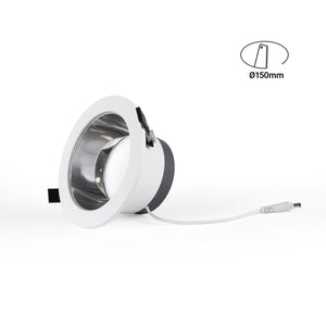 Downlight LED IP44 potencia ajustable 10W/15W/20W - CCT - 100lm/W - Corte Ø 150mm (18)