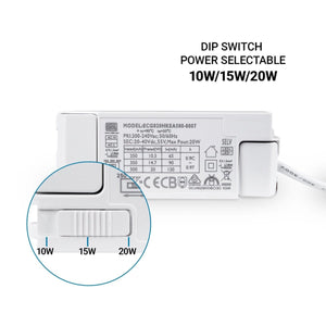 Downlight LED IP44 potencia ajustable 10W/15W/20W - CCT - 100lm/W - Corte Ø 150mm (19)
