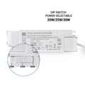 Downlight LED IP44 mit einstellbarer Leistung 20W/25W/30W - CCT - 100lm/W - Ausschnitt Ø 200mm 3