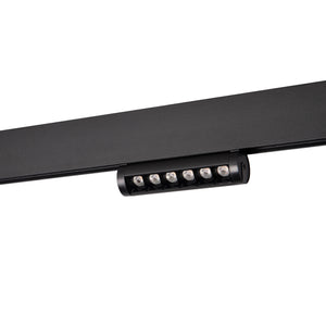 Foco lineal orientable para carril magnético 48V- 6W - Chip OSRAM - UGR18 - CRI90 (17)