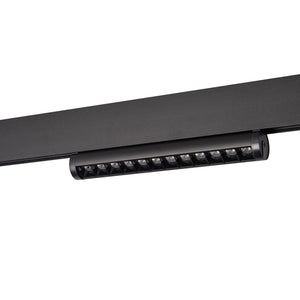 Foco lineal orientable para carril magnético 48V- 12W - Chip OSRAM - UGR18 - CRI90 (7)