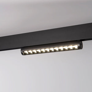 Foco lineal orientable para carril magnético 48V- 12W - Chip OSRAM - UGR18 - CRI90 - Barcelona Led-