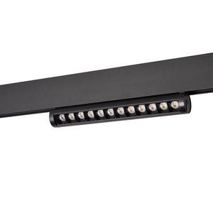 Foco lineal orientable para carril magnético 48V- 12W - Chip OSRAM - UGR18 - CRI90 (13)