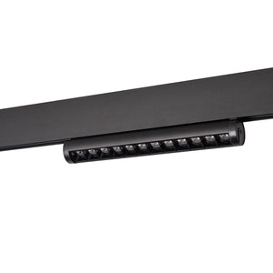 Foco lineal orientable para carril magnético 48V- 12W - Chip OSRAM - UGR18 - CRI90 (14)