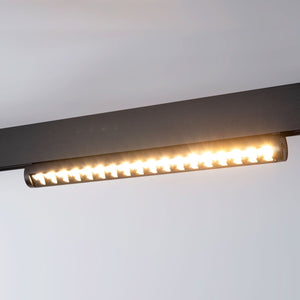 Foco lineal orientable para carril magnético 48V - 18W - Chip OSRAM - UGR18 - CRI90 - Barcelona Led-