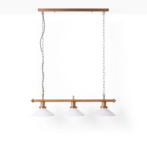 Lámpara colgante vintage "BANQUERO" - 3 x E27 - Barcelona Led-Decoración