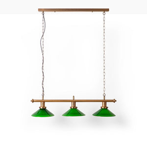 Lámpara colgante vintage "BANQUERO" - 3 x E27 - Barcelona Led-Decoración