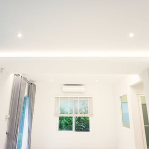 KIT x 10 - Aro downlight basculante + Bombilla GU10 5W + Casquillo GU10 - Barcelona Led-