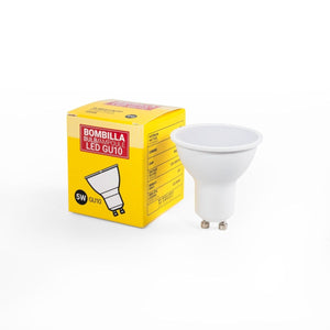 KIT x 10 - Aro downlight basculante + Bombilla GU10 5W + Casquillo GU10 - Barcelona Led-
