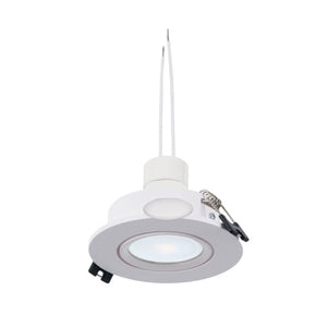 KIT x 10 - Aro downlight basculante + Bombilla GU10 5W + Casquillo GU10 - Barcelona Led-