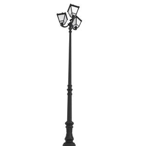 Poste de luz exterior Triple Farola "TOBIA" Fumagalli - CCT - 3 x 30W - 8 opciones - E27 (18)