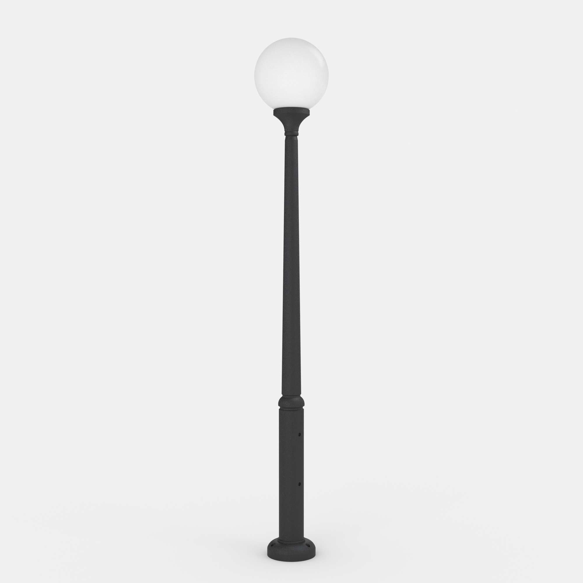 Poste de luz exterior "GLOBE 400 MODERN" Fumagalli - 4 opciones - E27