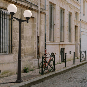 Poste Exterior de Dos Luces "GLOBE 400 MODERN" Fumagalli - 4 opciones - E27 (9)