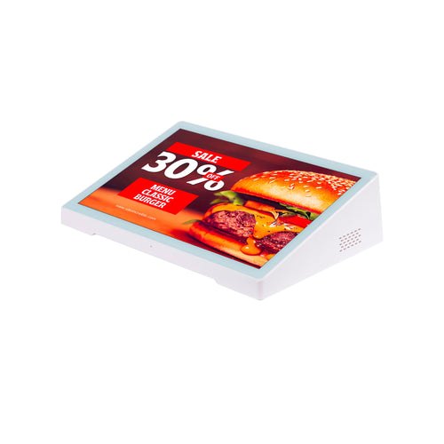 10.1'' Tabletop LCD Advertising Display - Horizontal Screen - Touchscreen - Android 11