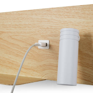 Aplique de pared para lectura con puerto USB "Kerta" - Iluminación doble - 3W+7W - Barcelona Led-Decoración