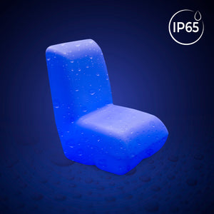 Asiento luminoso LED RGBW - 16W - Recargable (13)