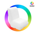 Assento luminoso LED RGBW - 16W - Recarregável 2