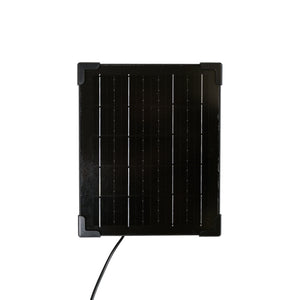 Kit x 4 focos solares exterior con panel solar - 5W - IP66 - 3000K - Barcelona Led-