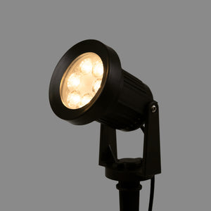 Kit x 4 focos solares exterior con panel solar - 5W - IP66 - 3000K (11)