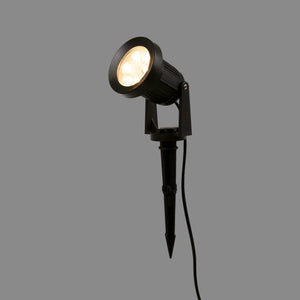 Kit x 4 focos solares exterior con panel solar - 5W - IP66 - 3000K (12)