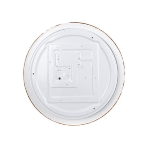 Lámpara de techo LED CCT tipo plafón - 36W - Efecto madera - Ø50cm - Barcelona Led-