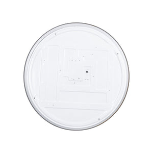 Lámpara de techo LED CCT tipo plafón - 36W - Efecto madera - Ø50cm - Barcelona Led-