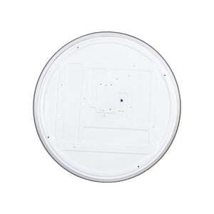 Lámpara de techo LED CCT tipo plafón - 36W - Efecto madera - Ø50cm (28)