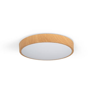 Plafón de techo LED CCT - 24W - Color madera - Ø40cm (3)