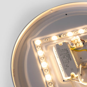 Plafón de techo LED CCT - 24W - Color madera - Ø40cm (11)