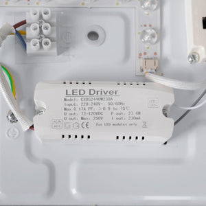 Lámpara de techo LED tipo plafón - CCT - 24W - Ø40cm - Barcelona Led-