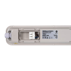 Pantalla estanca LED enlazable - 48W - 150cm - 6500K (5)