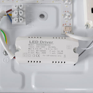 Lámpara de techo LED tipo plafón - CCT - 36W - Ø50cm - Barcelona Led-Decoración