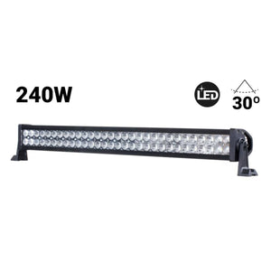Barra LED 4x4 todoterreno - 240W - 10-40V DC - 42 Pulgadas - 16.000 lm - Ángulo 30º - Barcelona Led-